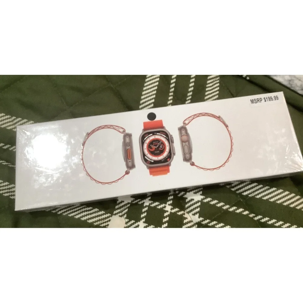 Smart Watch Titanium Case Sport Band